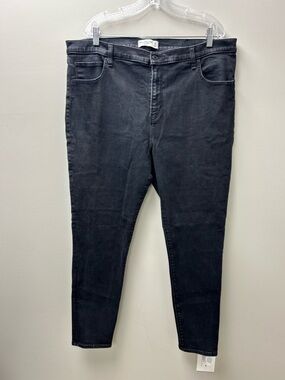 Abercrombie & Fitch Women’s The Super‎ High Rise Skinny Black Jeans